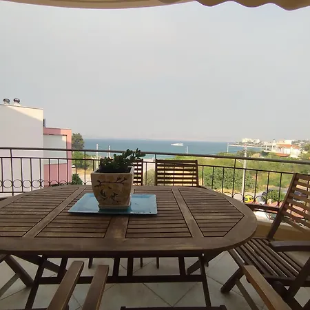 Apartment Aegean Sunrise Exclusive Beachfront Office & High-speed Wifi Selinia